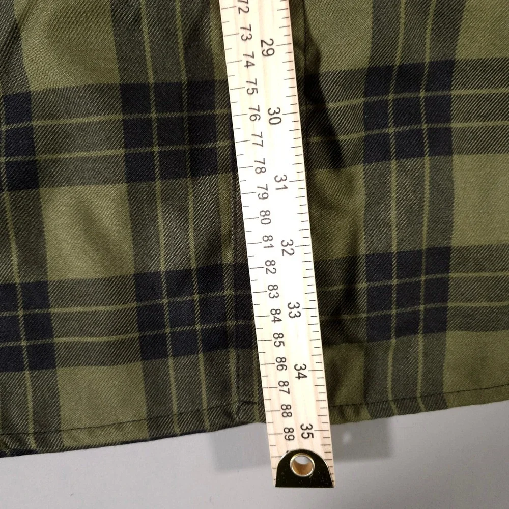 Dixxon Flannel Co Shirt Mens 5X Green Black 38 Special Plaid Button Up NWT New - Picture 7 of 8
